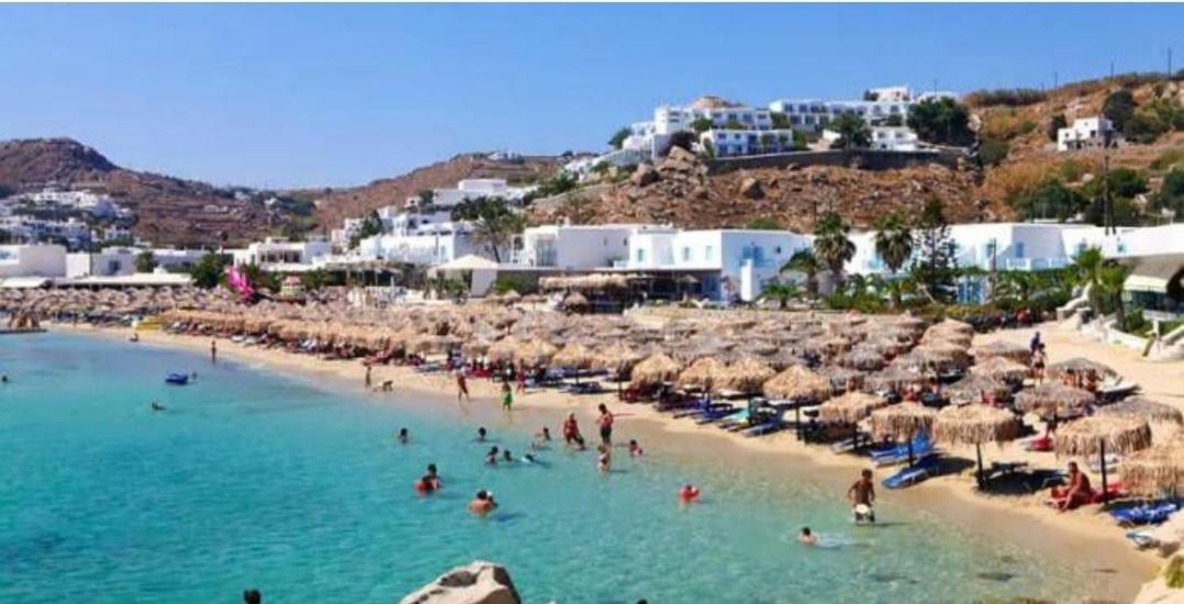 Mykonian beauty 2 Villa Platys Gialos  Bagian luar foto